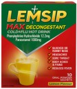 Lemsip-Max-Decongestant-Cold-Flu-Hot-Drink-Lemon-Flavour-10-Sachets Sale