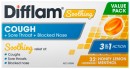 Difflam-Soothing-Cough-Sore-Throat-Blocked-Nose-Honey-Lemon-Menthol-Value-Pack-32-Lozenges Sale