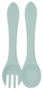 Guardian-Silicone-Fork-Spoon-Set-Seafoam Sale