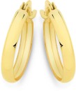 9ct-Gold-15mm-Half-Round-Hoop-Earrings Sale