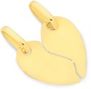 9ct-Gold-Heart-Share-Pendant Sale