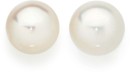 Sterling-Silver-7X75mm-Button-Cultured-Freshwater-Pearl-Stud-Earrings Sale