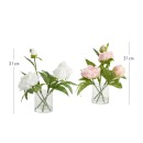 Artificial-Lillian-Peony-in-Vase-by-Habitat Sale