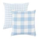 Della-Check-European-Pillowcase-by-Habitat Sale