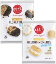 Kezs-Kitchen-Choc-Peanut-Florentines-or-Lemon-Cream-Melting-Moments-185g-190g Sale