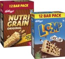 Kelloggs-Nutri-Grain-or-LCMs-12-Pack-240g-264g Sale