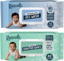 Rascals-Baby-Wipes-72-Pack-80-Pack Sale