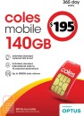 Coles-Mobile-195-Prepaid-SIM Sale
