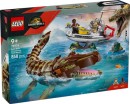 NEW-LEGO-Jurassic-World-Brick-Built-Mosasaurus-Boat-Mission-76974 Sale