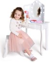 NEW-Somersault-Wooden-Vanity-Set-with-Lights-and-Stool Sale