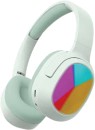 NEW-Laser-On-Ear-Foldable-Bluetooth-Headphone-Blue-Aqua Sale