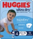 Huggies-Ultra-Dry-Nappies-18-Pack-Size-4 Sale