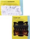 Claw-Grip-Hair-Clip-2-Pack-or-Cosmetic-Headband Sale