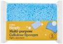Coles-Simply-Multipurpose-Cellulose-Sponges-5-Pack Sale