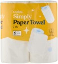 Coles-Simply-2-Ply-Paper-Towel-2-Pack Sale