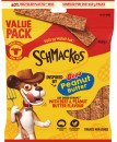 NEW-Schmackos-Strapz-Inspired-By-Bega-Peanut-Butter-Dog-Treats-450g Sale