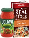 Dolmio-Pasta-Sauce-490500g-or-Campbells-Real-Stock-1-Litre-Selected-Varieties Sale
