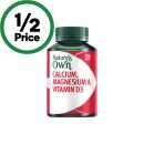Natures-Own-Calcium-Magnesium-Vitamin-D3-Tablets-Pk-120 Sale