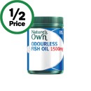 Natures-Own-Odourless-Fish-Oil-1500mg-Capsules-Pk-200 Sale
