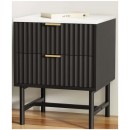 2-Drawers-Artiss-Bedside-Table-Black Sale