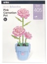 405-Pieces-Mini-Blocks-Flower-Series-Pink-Carnation-Pot Sale