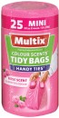 Multix-Colour-Scents-Handy-Ties-Tidy-Bags-Rose-Mini-25-Pack Sale
