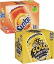 Solo-or-Sunkist-Soft-Drink-30x375mL Sale