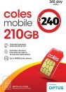 Coles-Mobile-240-Prepaid-SIM Sale