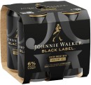 Johnnie-Walker-Black-Cola-6-Cans-375mL Sale