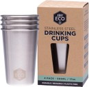 Ever-Eco-Stainless-Steel-Drinking-Cups-4-x-500ml Sale