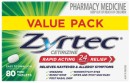 Zyrtec-Allergy-Hayfever-Relief-Rapid-Acting-80-Mini-Tablets Sale