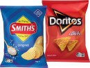 Doritos-Corn-Chips-Smiths-Crinkle-Cut-150-170g-or-Smiths-Thinly-Cut-Chips-175g-Selected-Varieties Sale