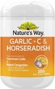 Natures-Way-Garlic-C-Horseradish-200-Tablets Sale