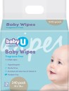 BabyU-Fragrance-Free-Wipes-240-Pack Sale