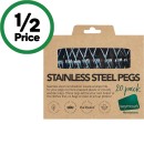 Seymours-Stainless-Steel-Pegs-Pk-20 Sale