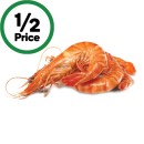 Thawed-Large-Australian-Cooked-Tiger-Prawns Sale