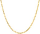 9ct-Gold-45cm-Solid-Double-Curb-Chain Sale