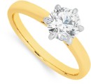 Alora-14ct-Gold-1-Carat-Lab-Grown-Solitaire-Diamond-Ring Sale