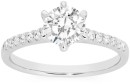 Alora-14ct-White-Gold-115-Carats-TW-Lab-Grown-Diamond-Shoulder-Solitaire-Ring Sale