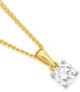 Alora-10ct-Gold-12-Carat-Lab-Grown-Diamond-Solitaire-Pendant Sale