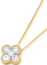 Alora-10ct-Gold-12-Carat-TW-Lab-Grown-Diamond-Clover-Slider-Necklet Sale