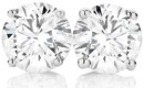 9ct-White-Gold-Diamond-Studs Sale
