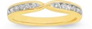 9ct-Gold-Diamond-Curved-Band Sale
