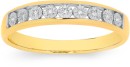 9ct-Gold-Diamond-Anniversary-Band Sale