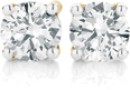 9ct-Yellow-Gold-Diamond-Stud-Earrings Sale