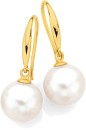 9ct-Gold-Cultured-Fresh-Water-Pearl-Drop-Earrings Sale