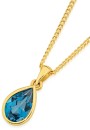 9ct-Gold-London-Blue-Topaz-Pendant Sale
