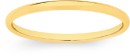 9ct-Gold-Solid-Half-Round-Polished-Stacker-Ring Sale