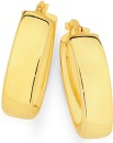 9ct-Gold-Oval-Hoop-Earrings Sale