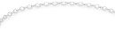 Sterling-Silver-18cm-Oval-Belcher-Bracelet Sale